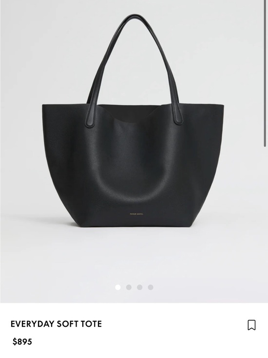 Mansur Gavriel Handbags - Mansur Gavriel Navy Soft Tote